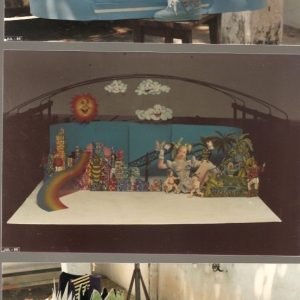 cenario maquete show da xuxa